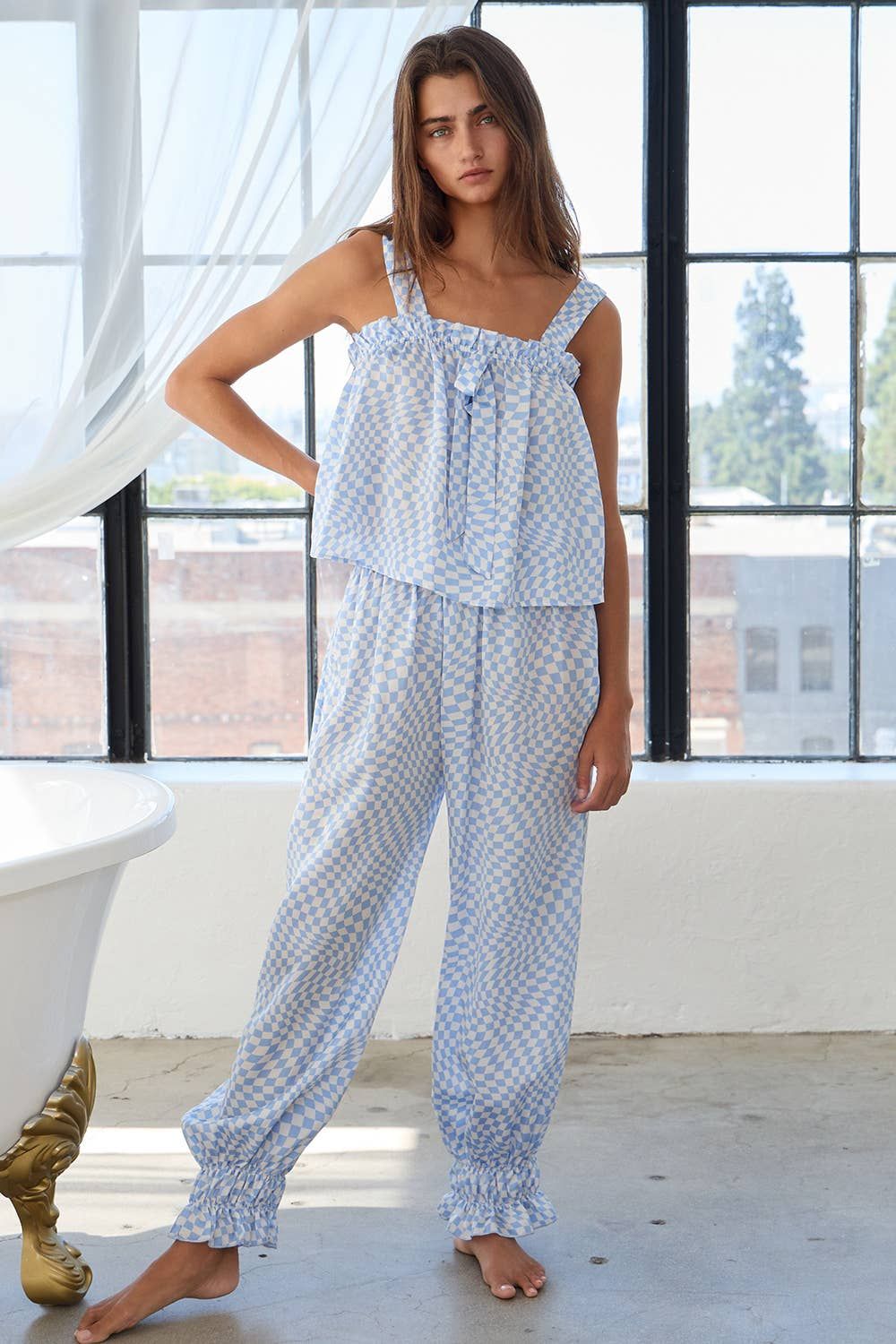 Geometric Pajama Set