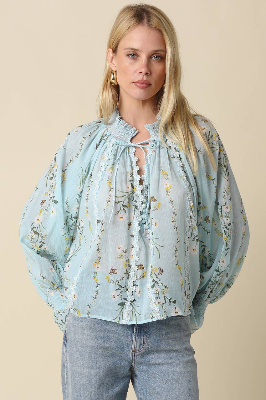In My Floral Era Blouse