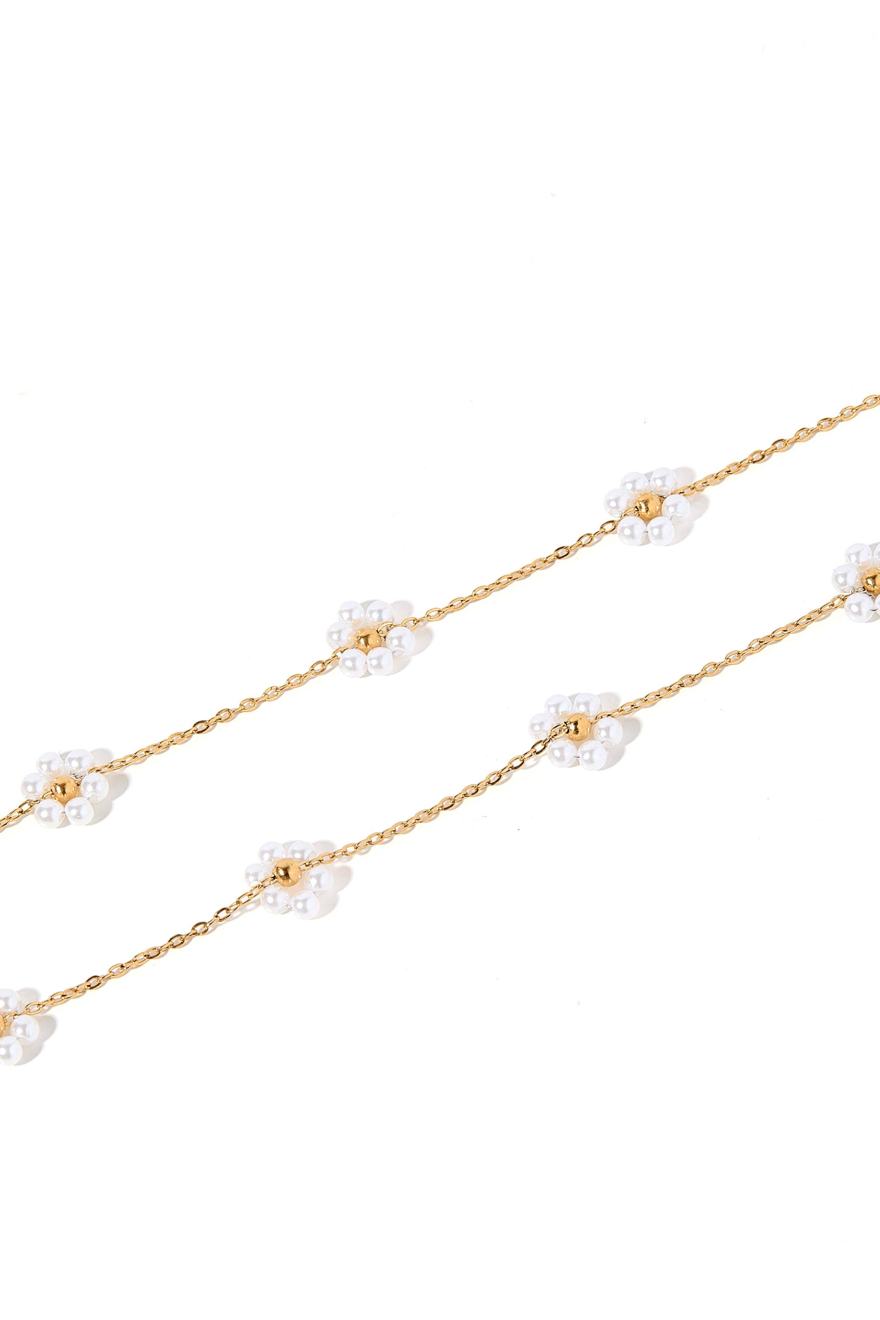 Necklace - Gracie - Pearl