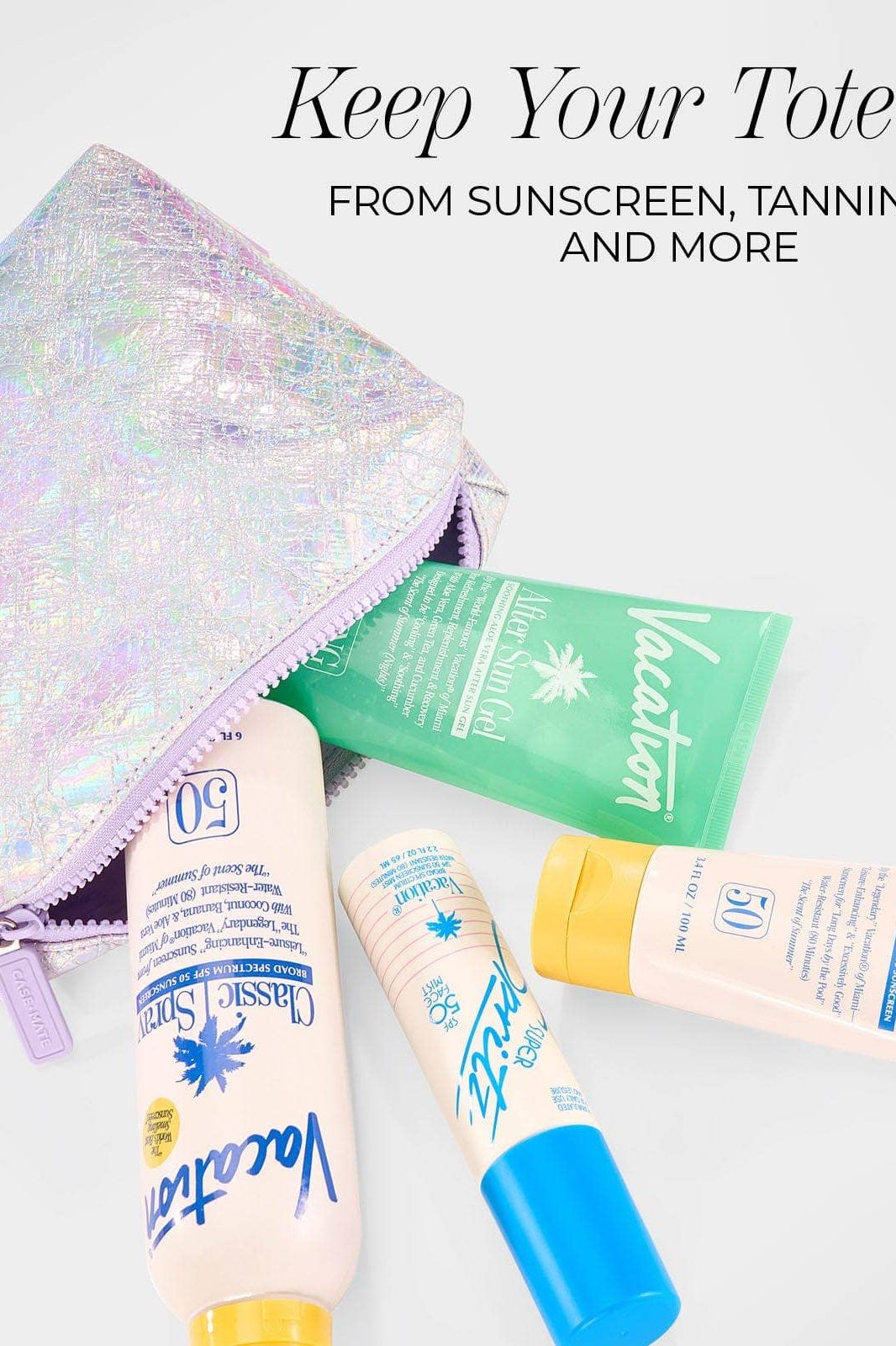 Soap Bubble™ Waterproof Beach Zip Pouch