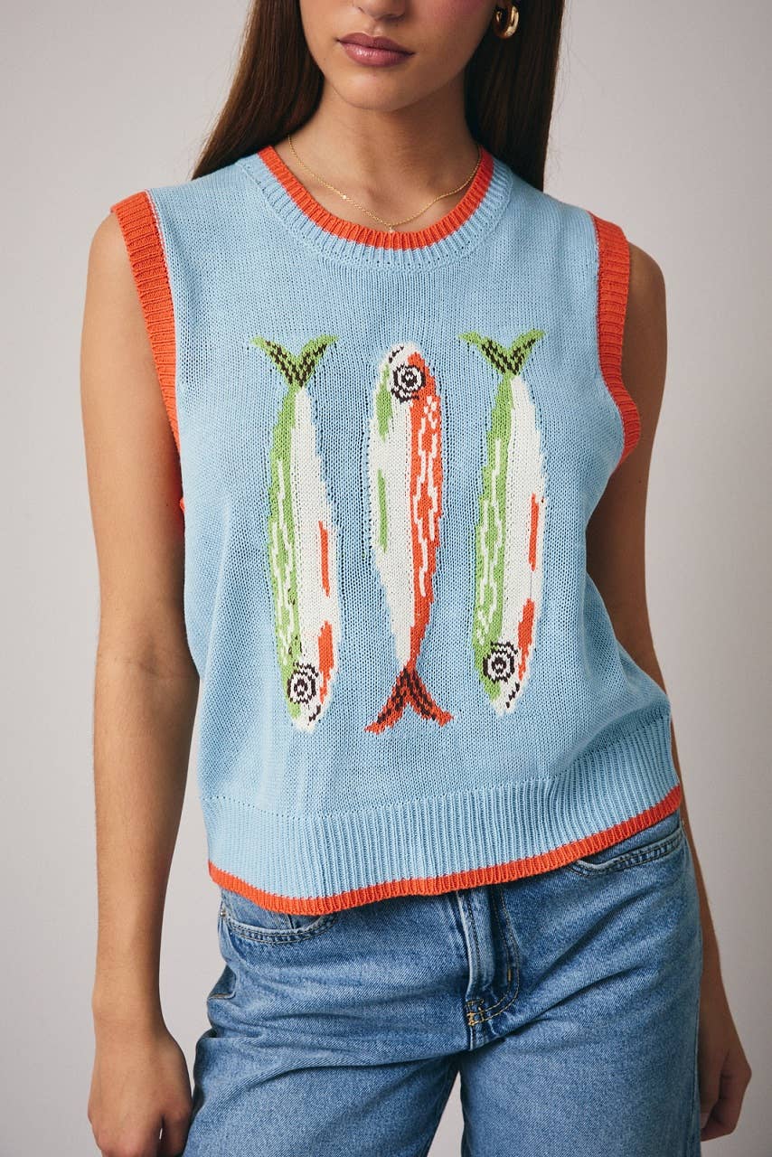 Fresh Catch Knit Tank