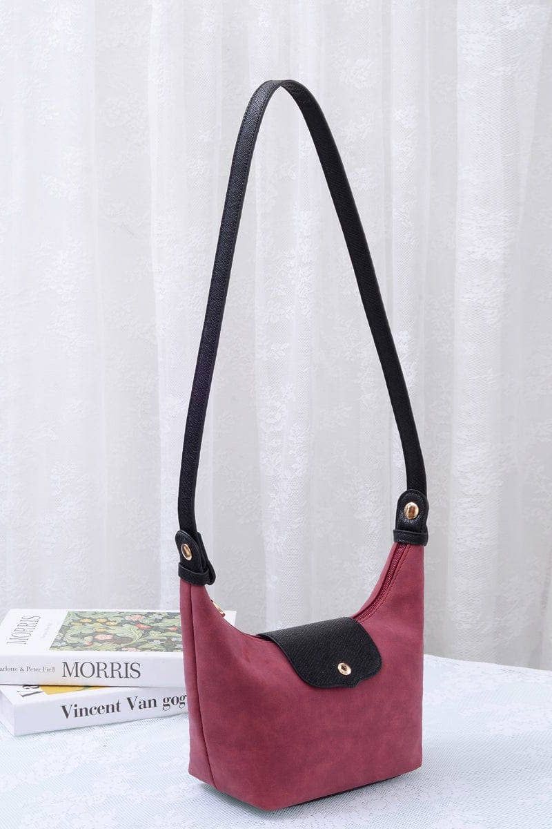 SU780 Suede Convertible Clutch/Shoulder/Crossbody Bag