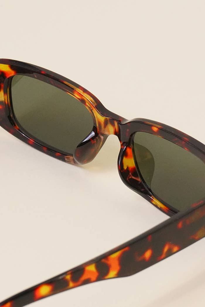 Rectangle Acetate Fashion Assorted Sunglasses