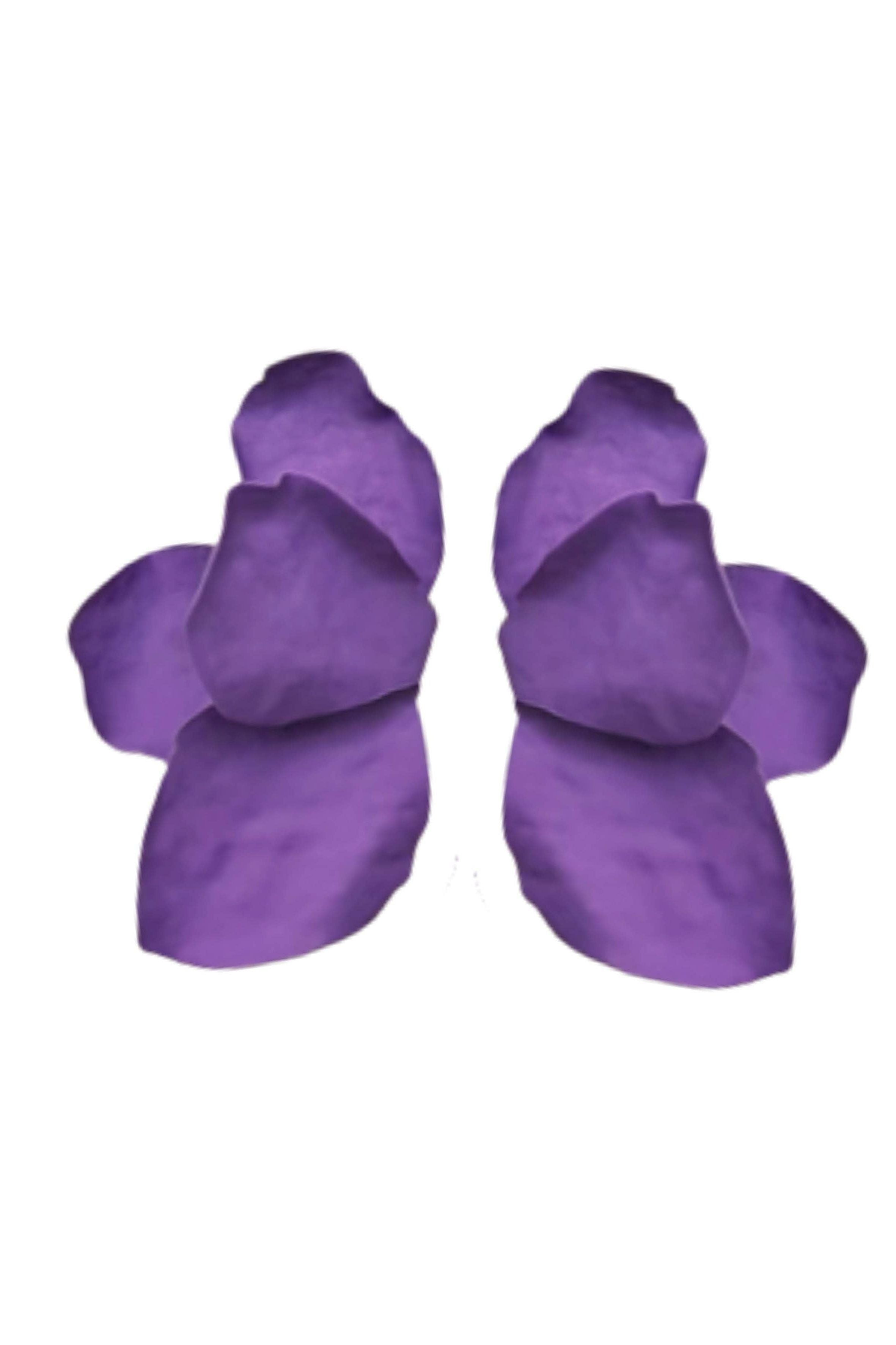 Eden Earrings-Purple