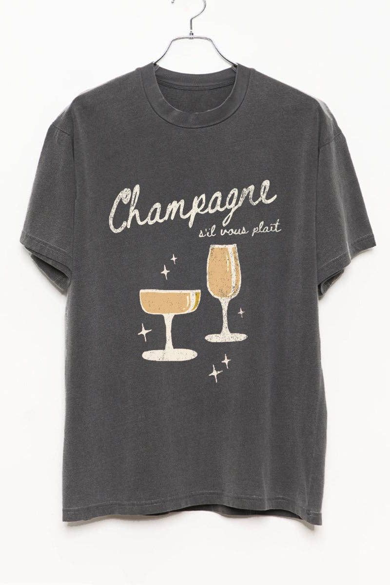 Champs S'il Vous Plaît Garment Dye Tee