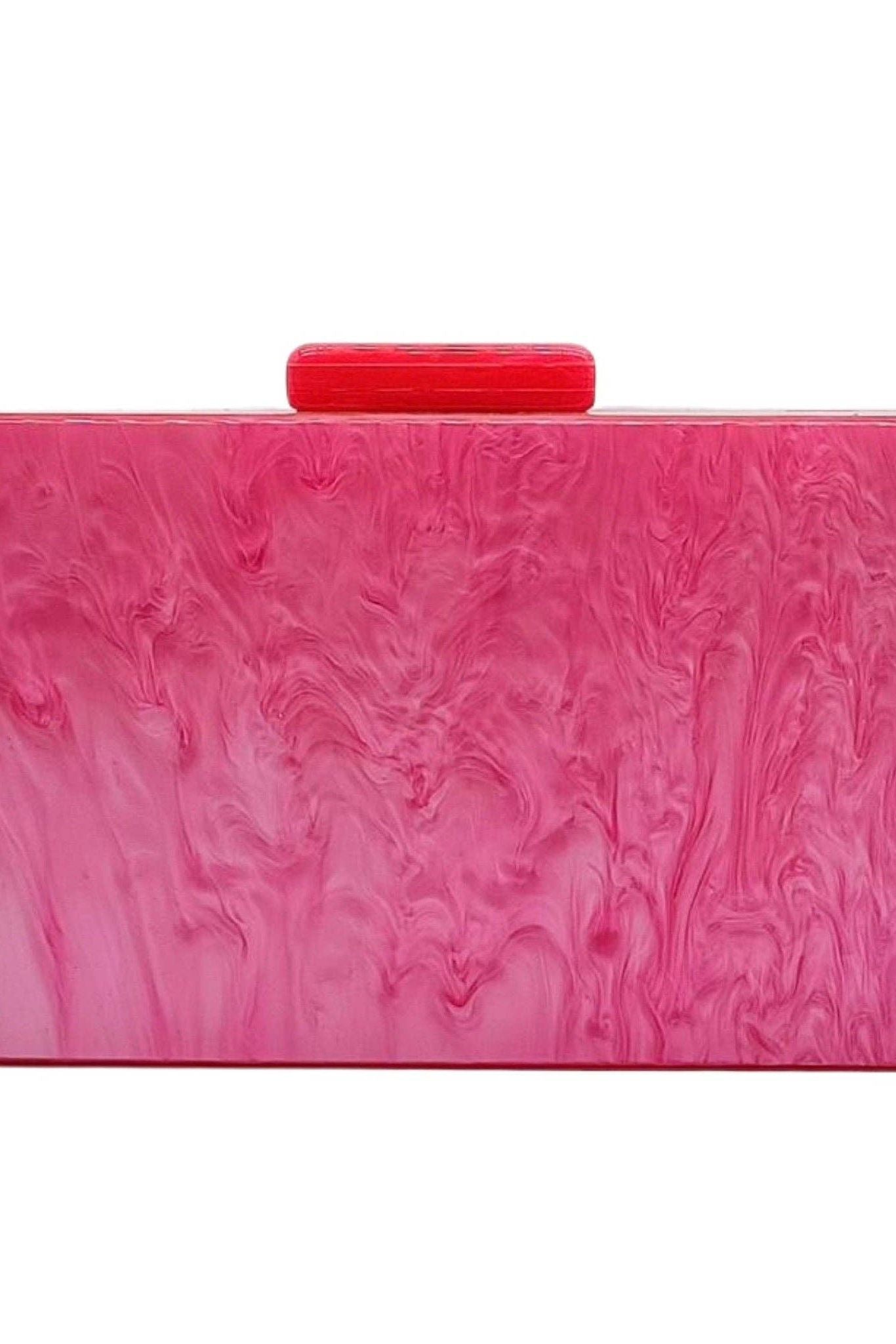 Lucy Clutch - Hot Pink