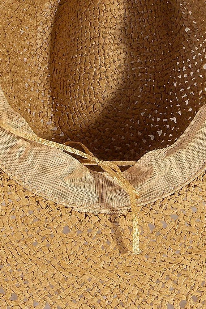 Braided Rope Band Straw Hat