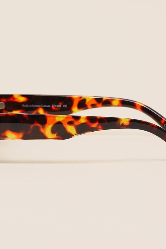 Rectangle Acetate Fashion Assorted Sunglasses