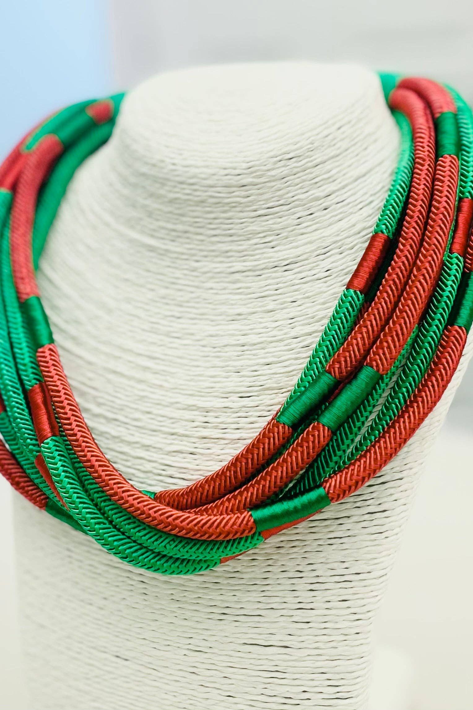 Christmas Rope Necklace