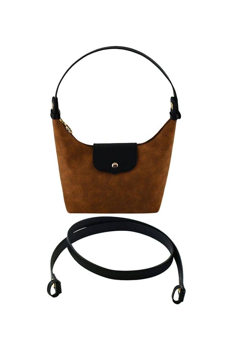 SU780 Suede Convertible Clutch/Shoulder/Crossbody Bag