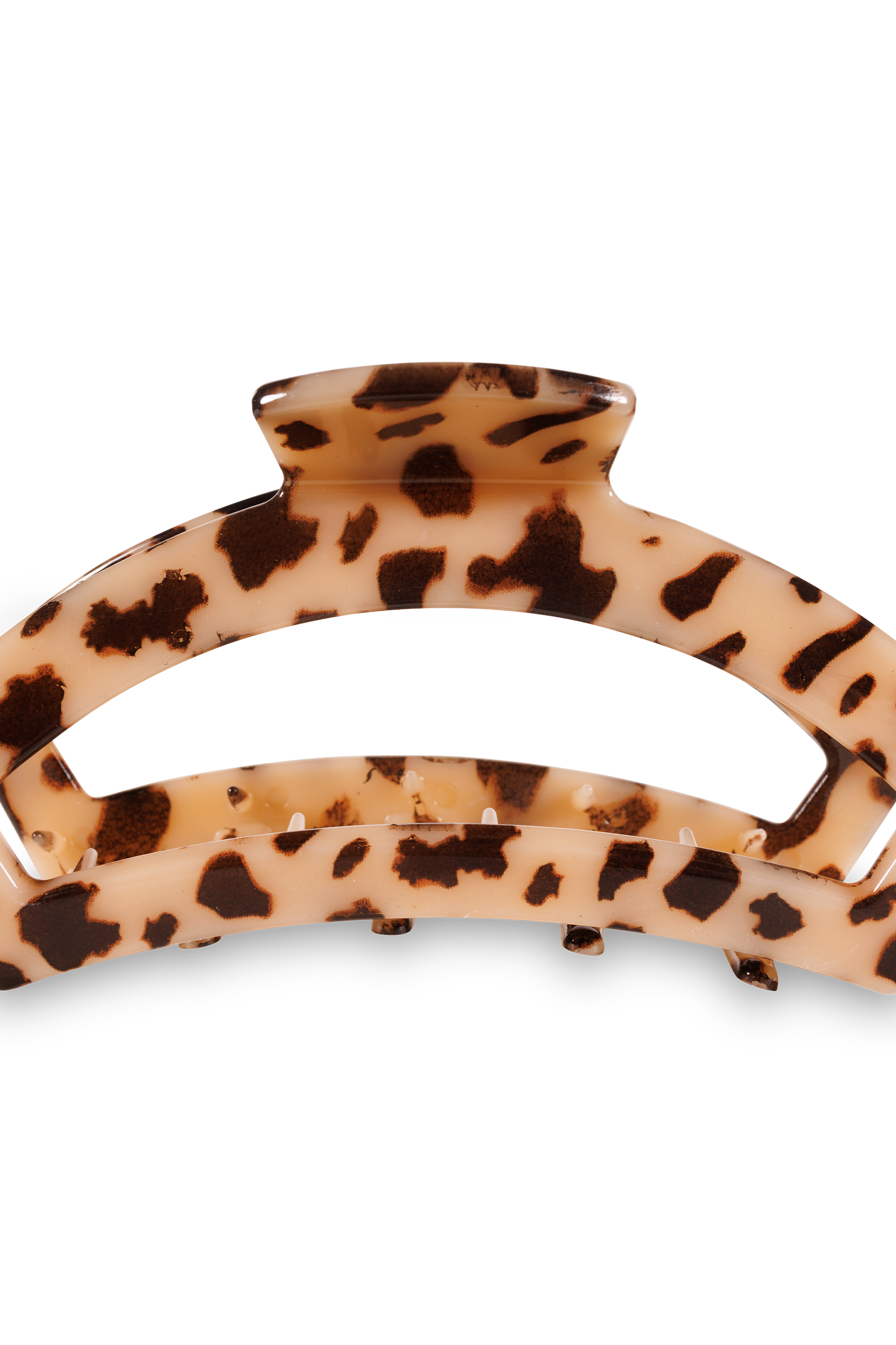 Open Hair Clip | Large | Blonde Tortoise