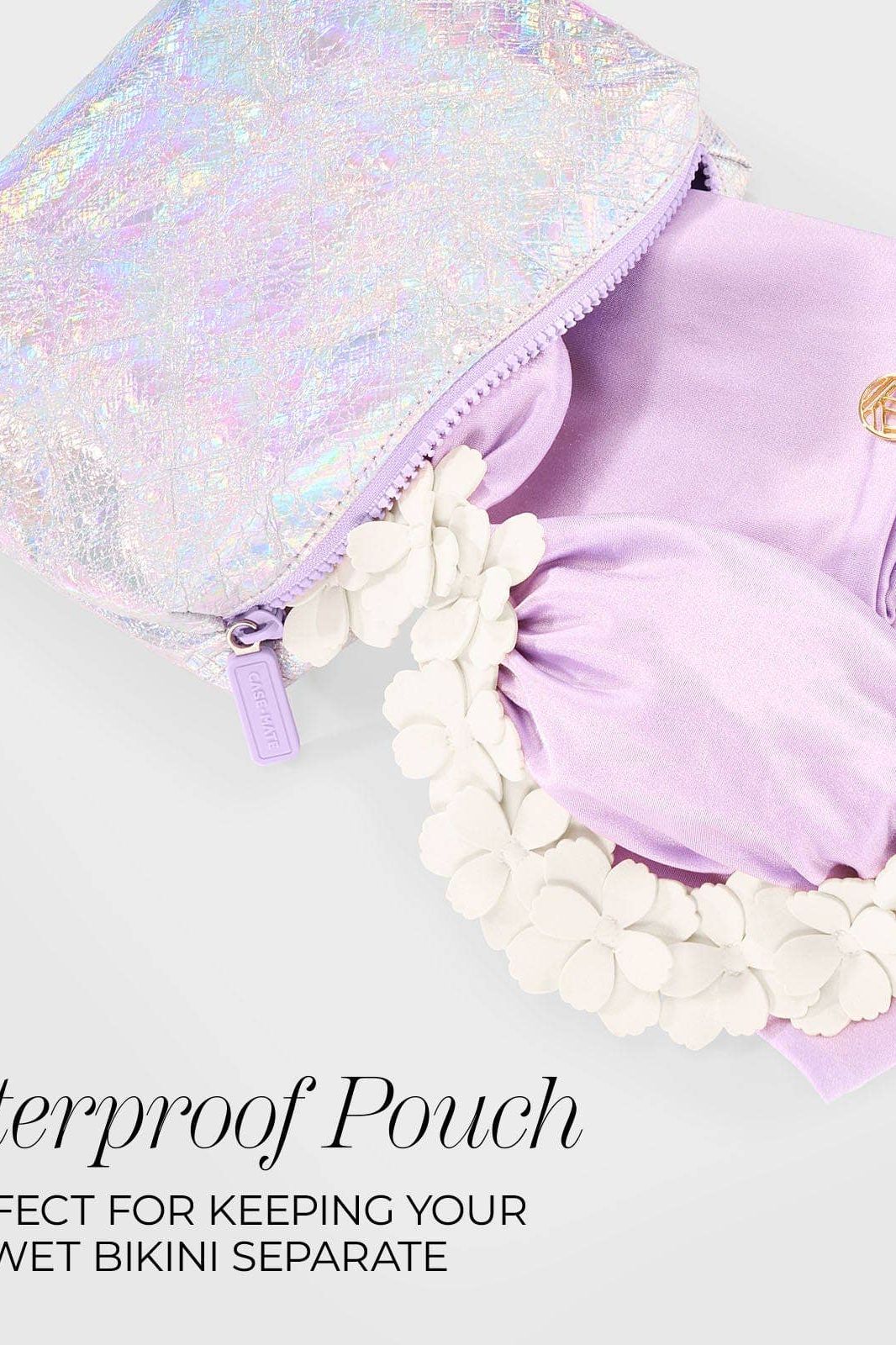 Soap Bubble™ Waterproof Beach Zip Pouch