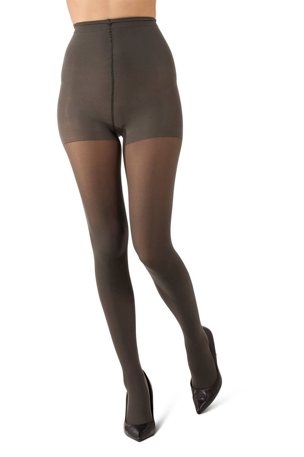 MeMoi Perfectly Opaque Control Top Tights