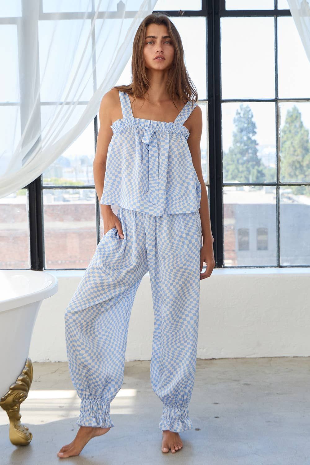 Geometric Pajama Set