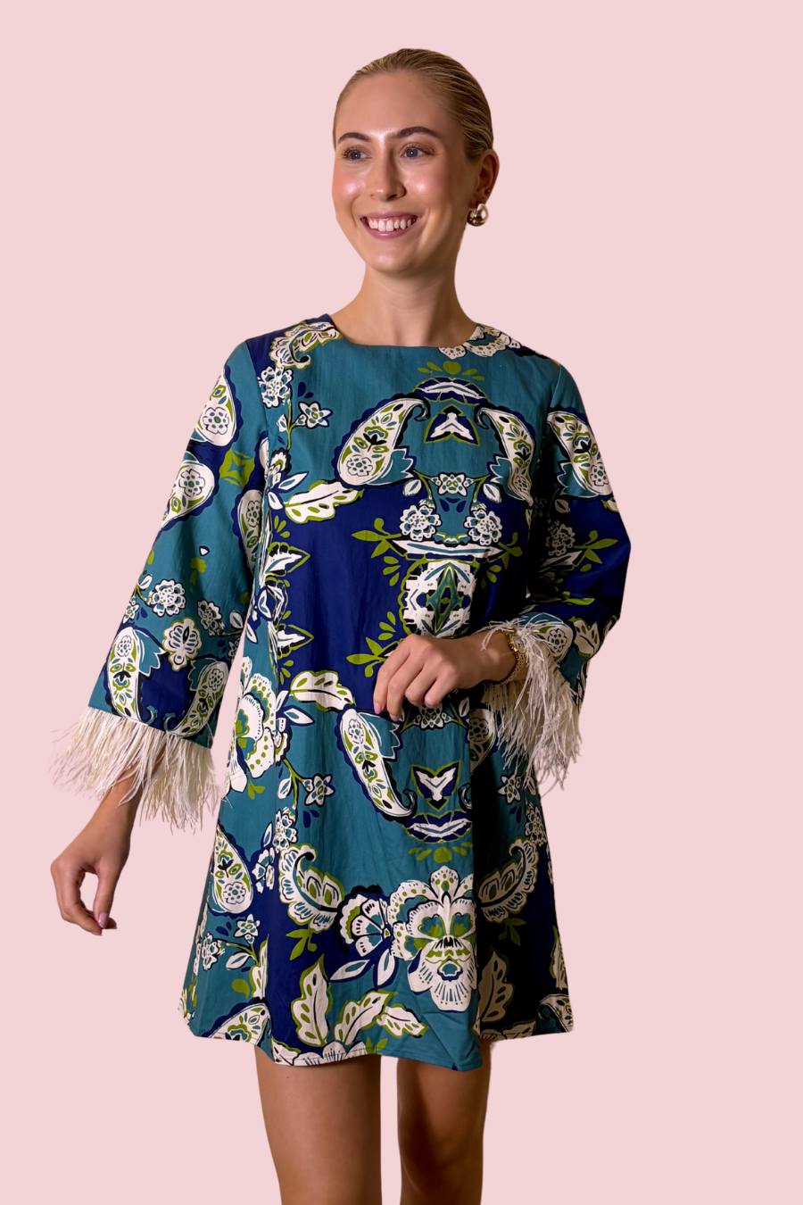 Palm & Proper Printed Shift Dress
