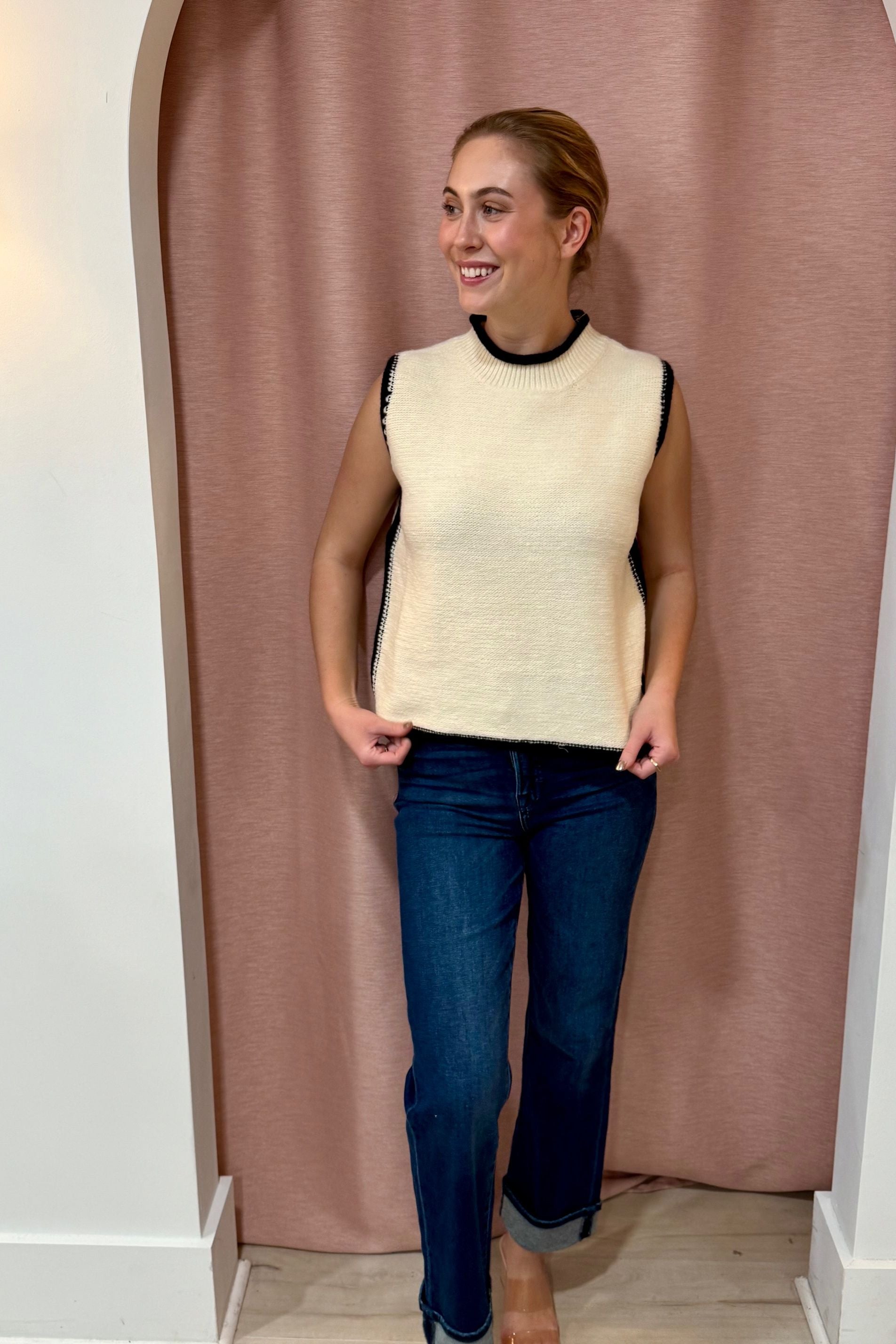 Mara Mock Neck Sweater