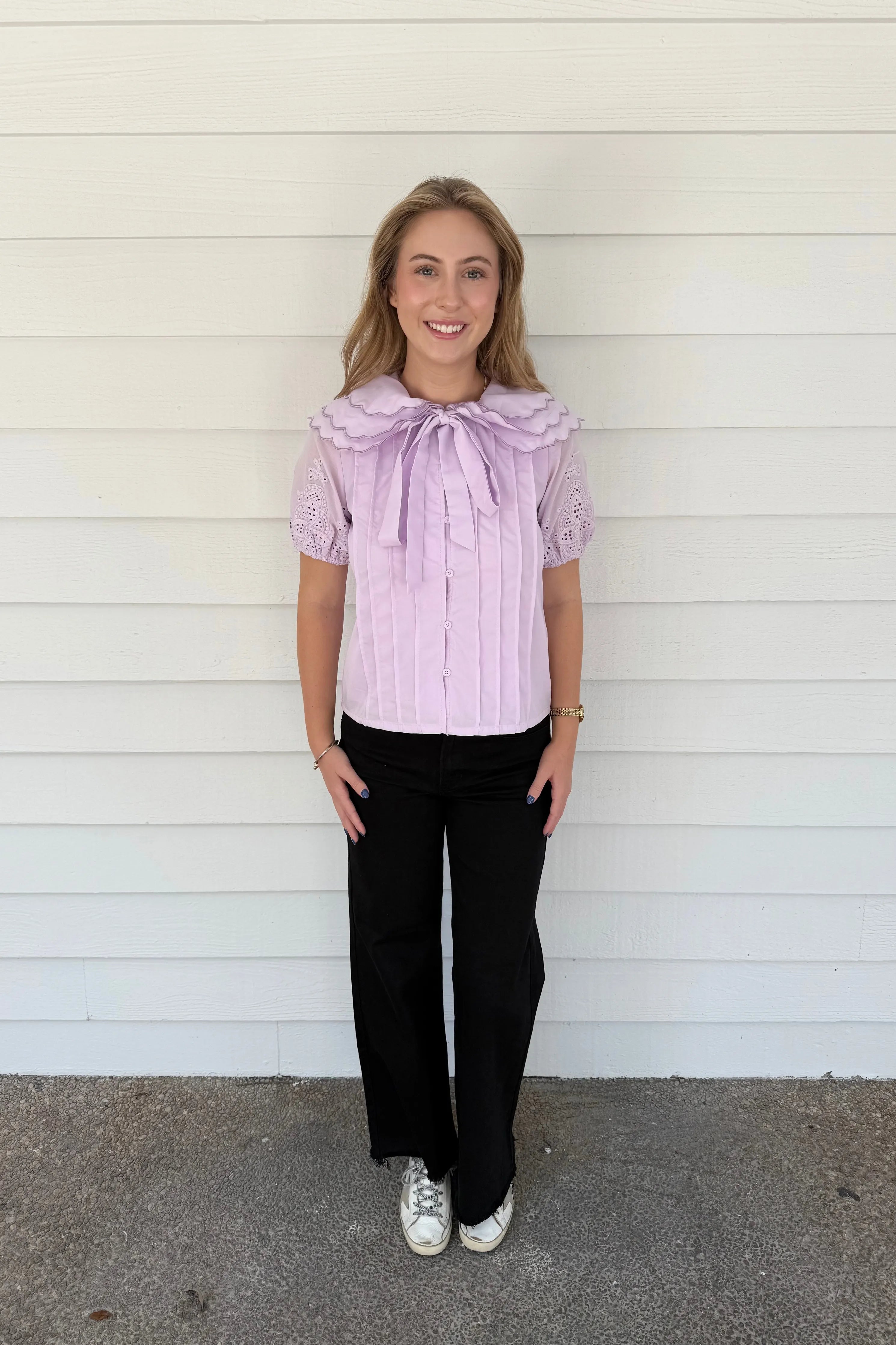 All About the Collar Blouse