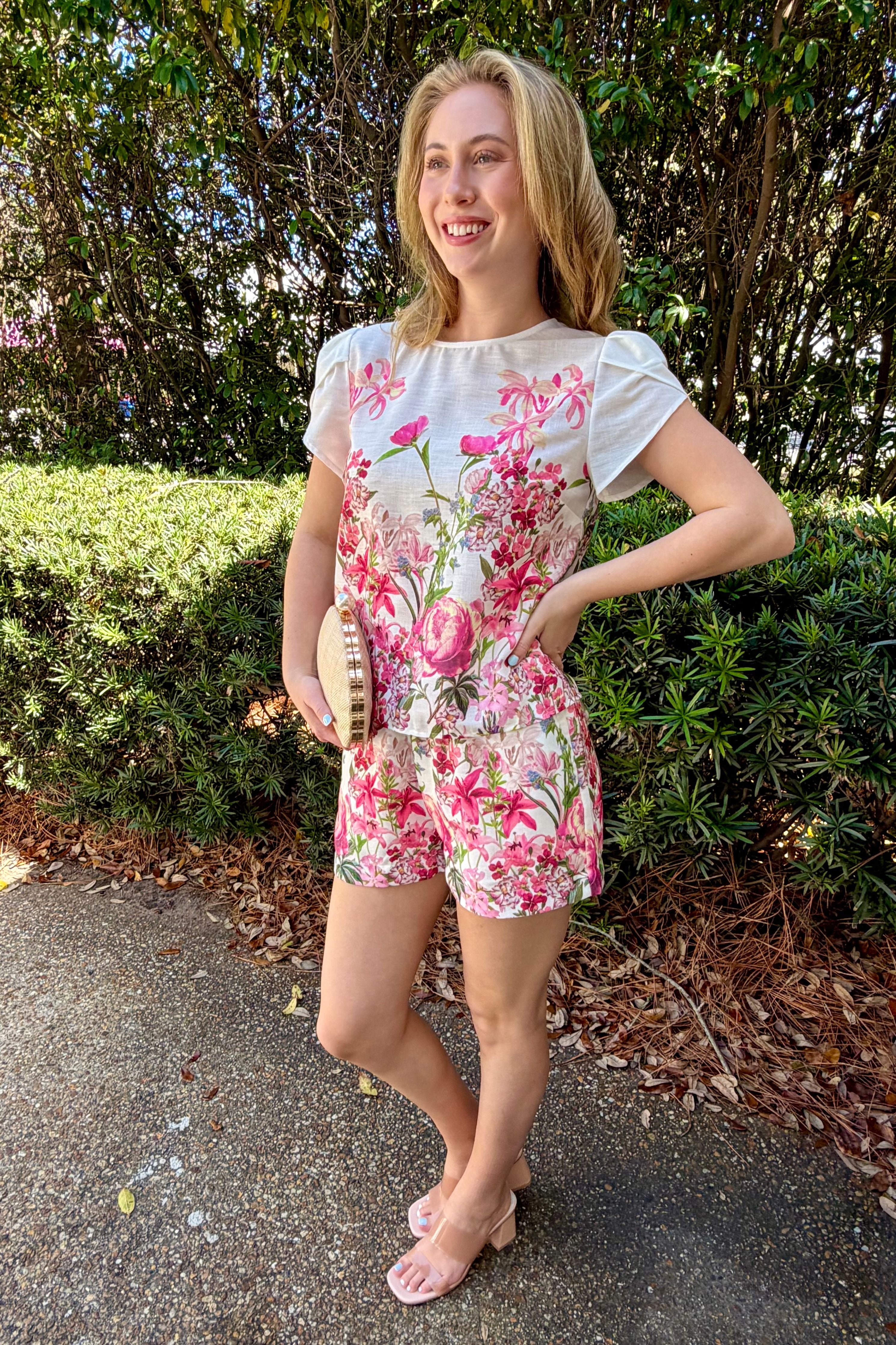 Valerie Floral Shorts
