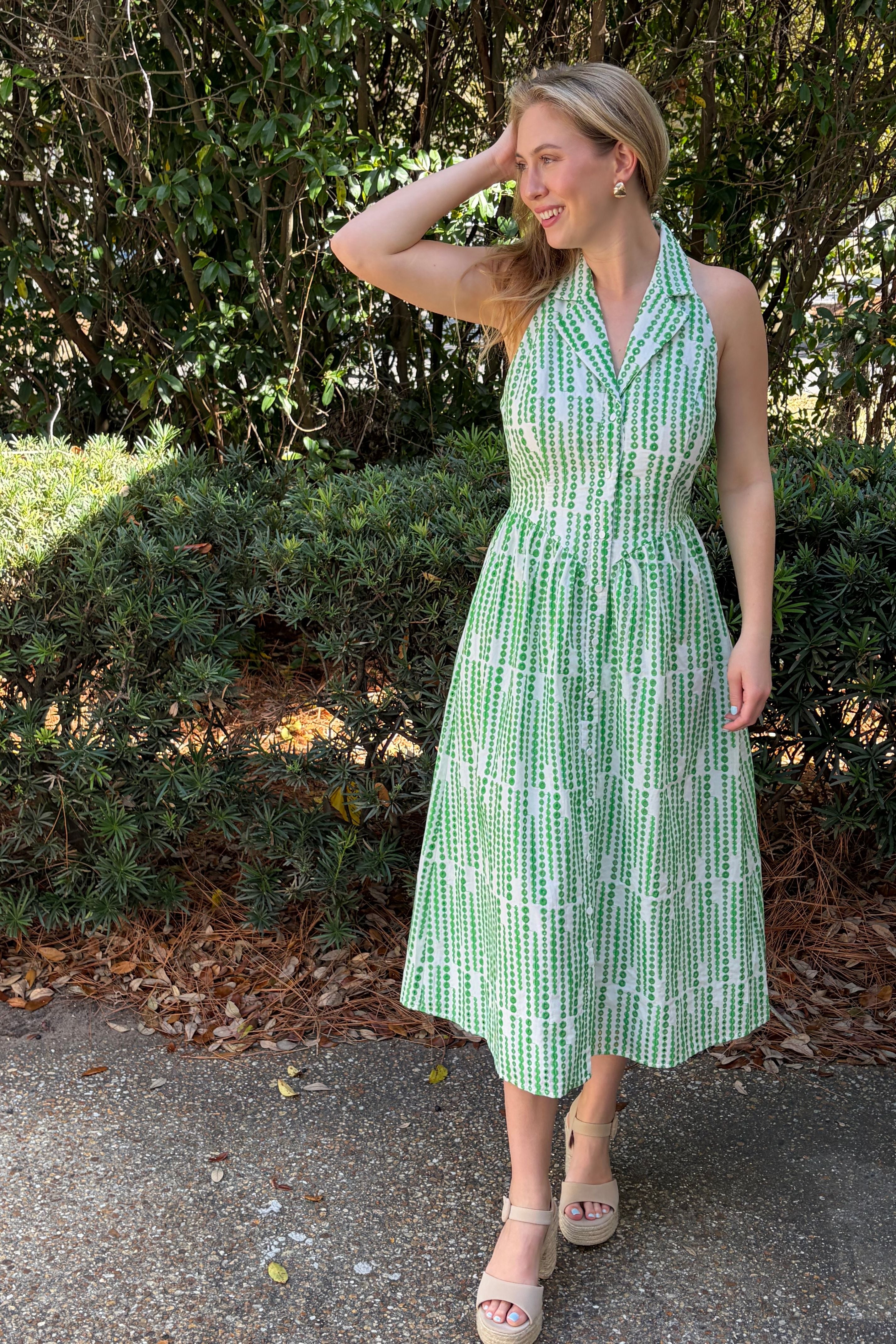 Ruby Halter Midi Dress