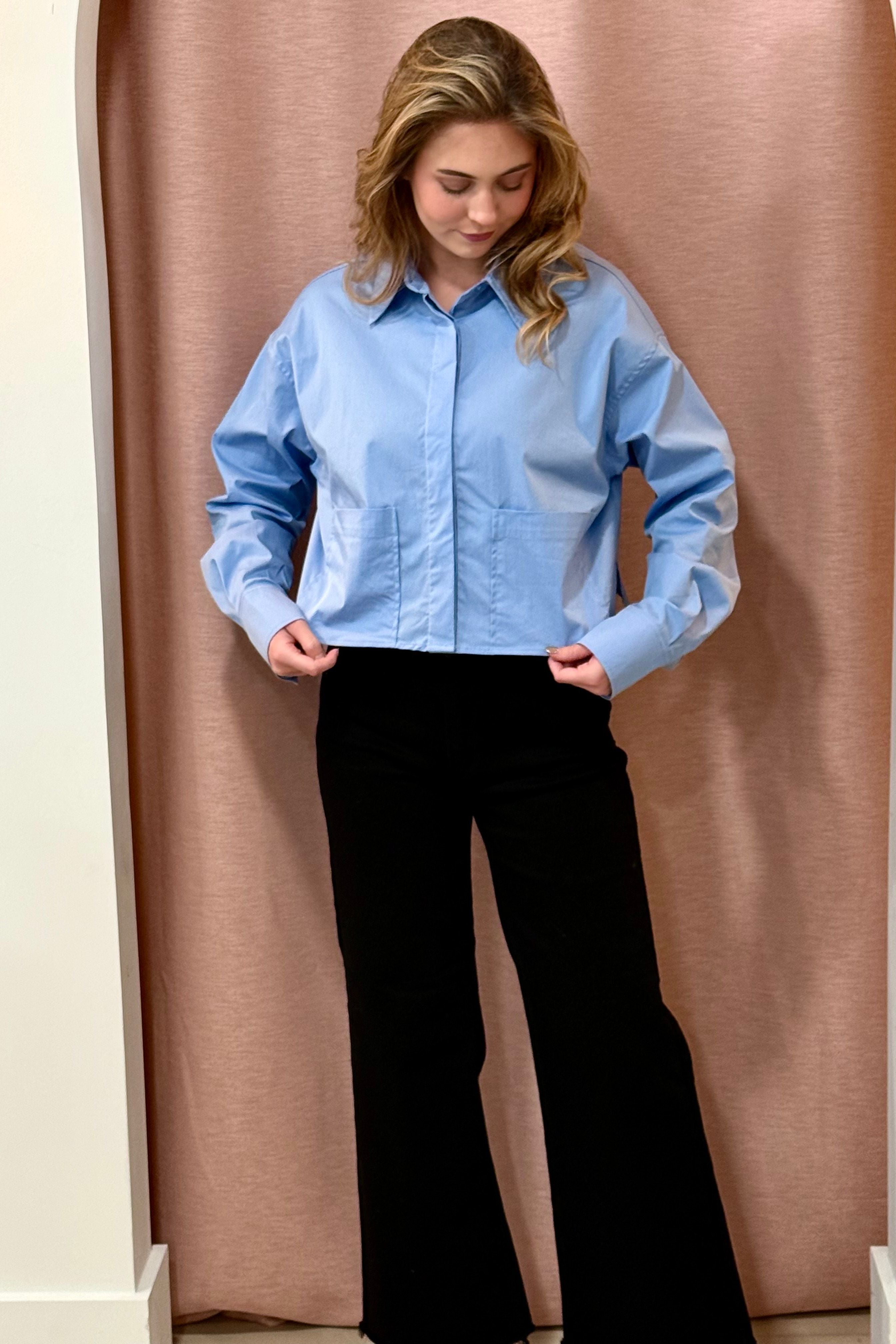 The Skylar Pocket Top