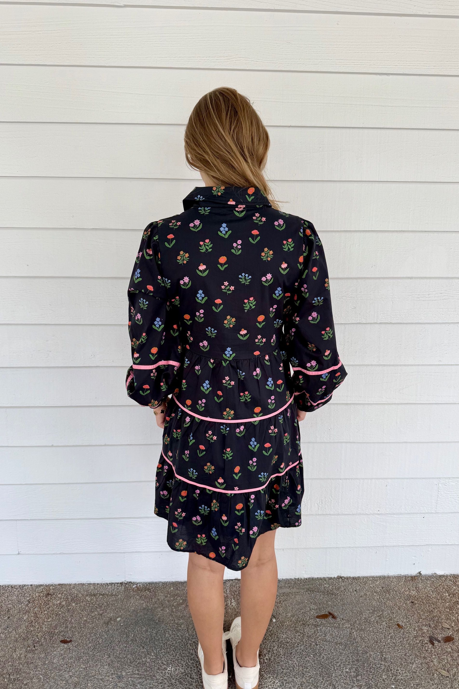 Fiona Fall Floral Dress