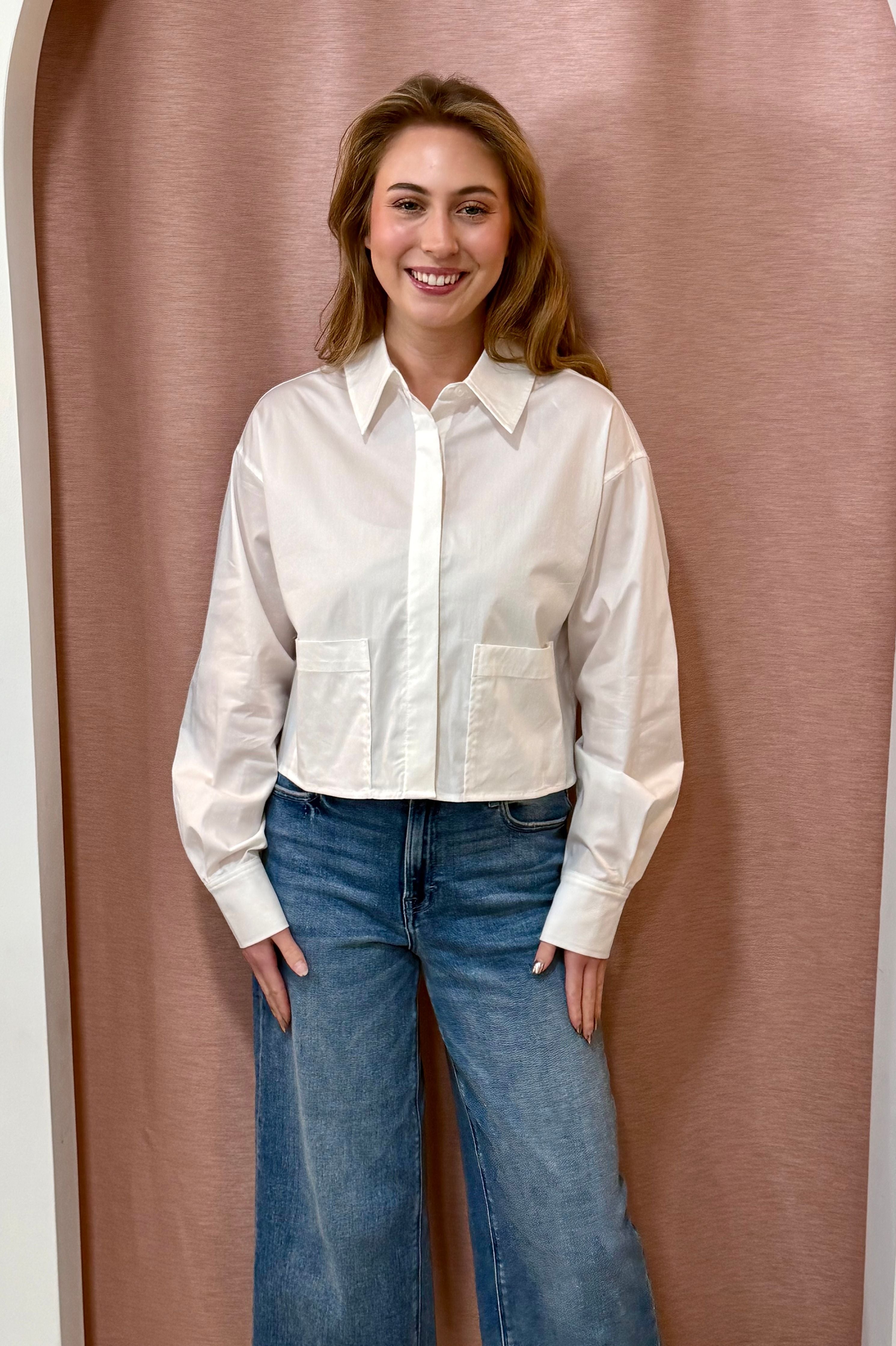 The Skylar Pocket Top