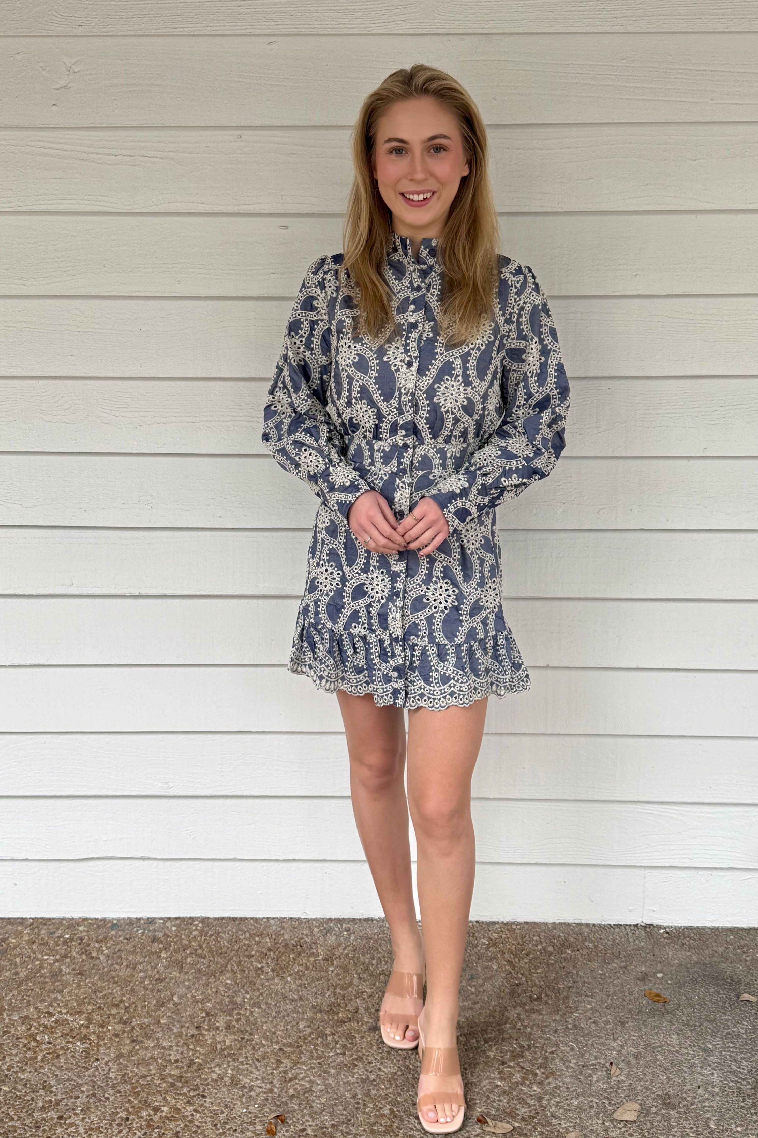 The Charlotte Lace Mini Dress