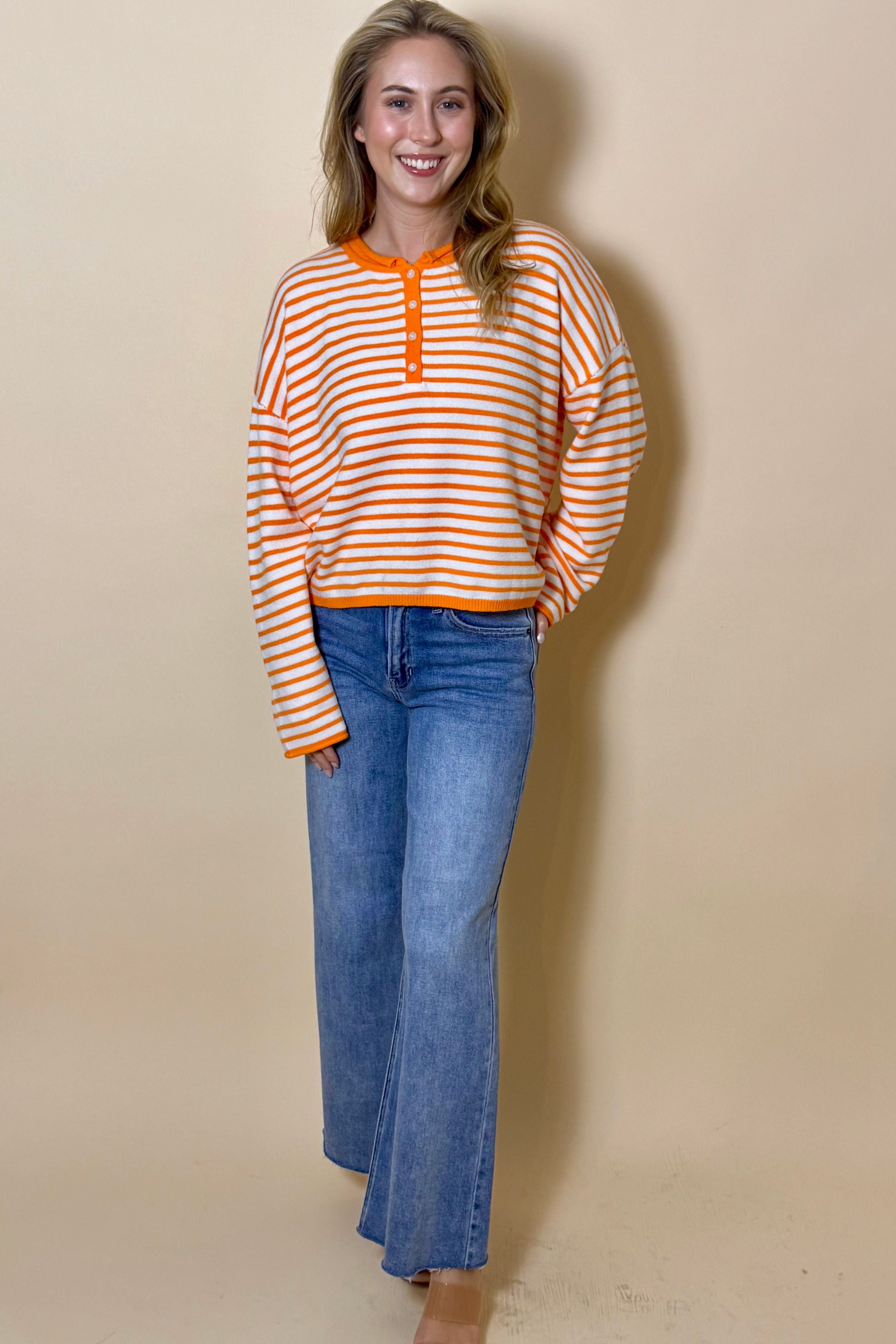The Taylor Buttoned Knit