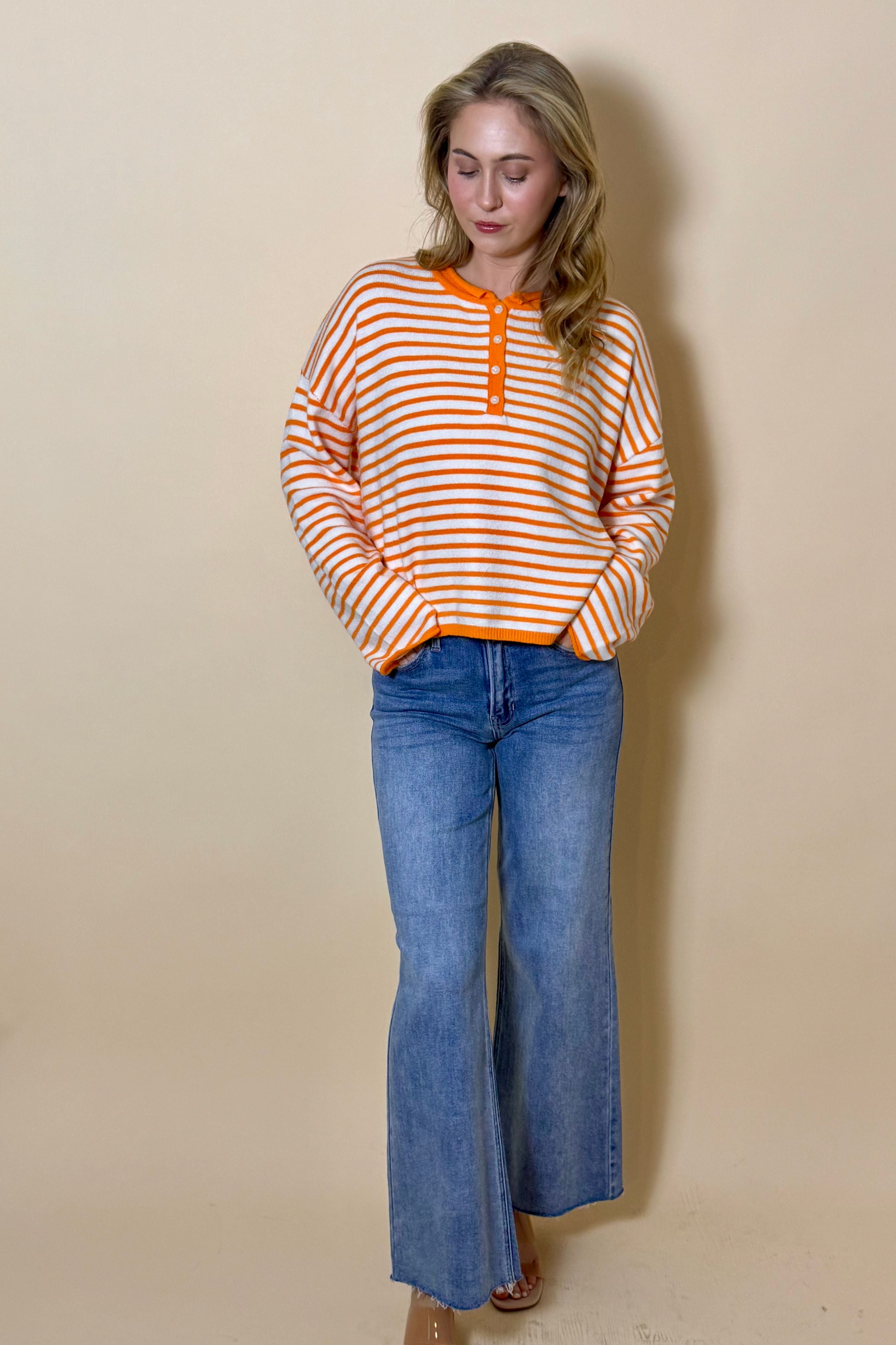 The Taylor Buttoned Knit