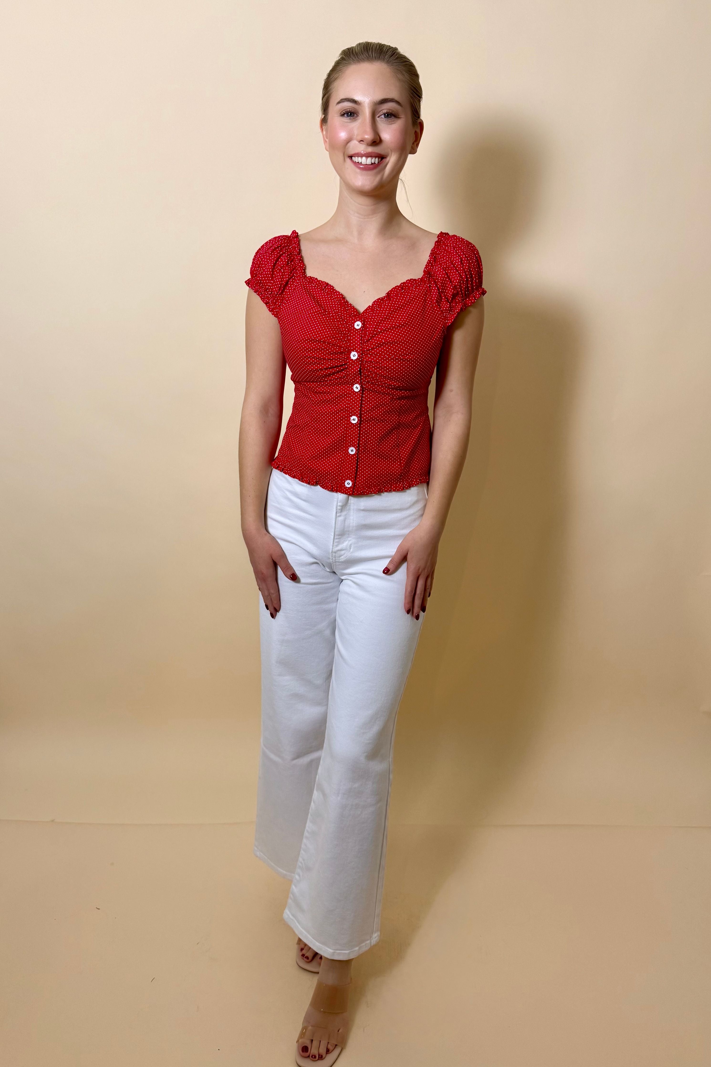 Heartbreaker Ruffle Top