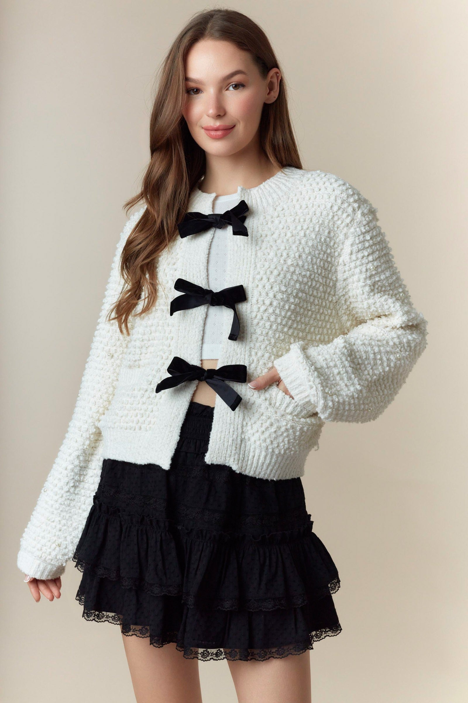 The Colette Bow Cardigan