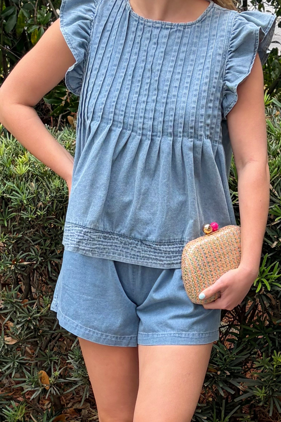 Blue Jean Baby Top