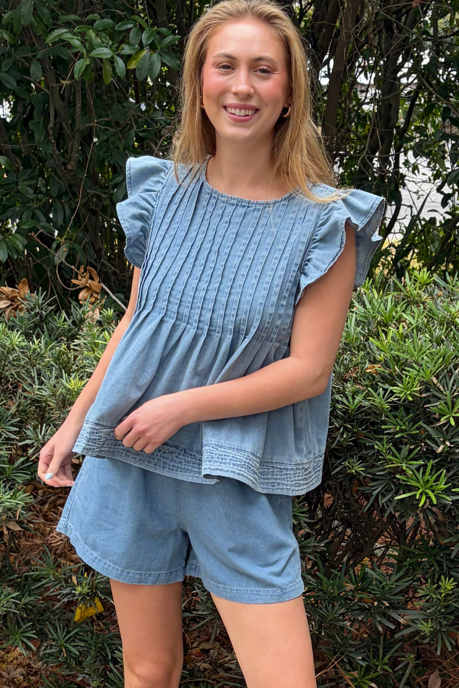 Blue Jean Baby Shorts