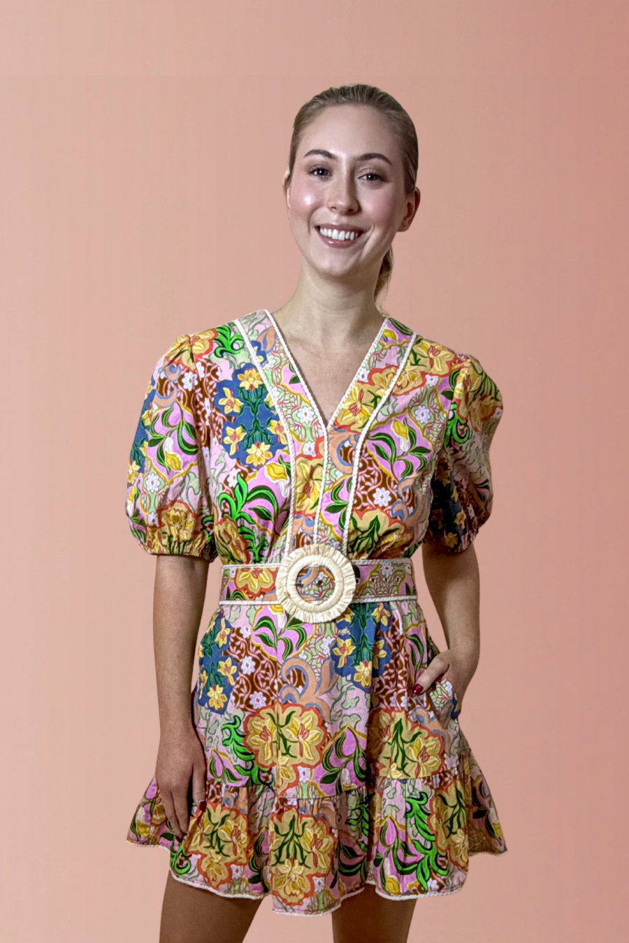 Palm Royale Mini Dress