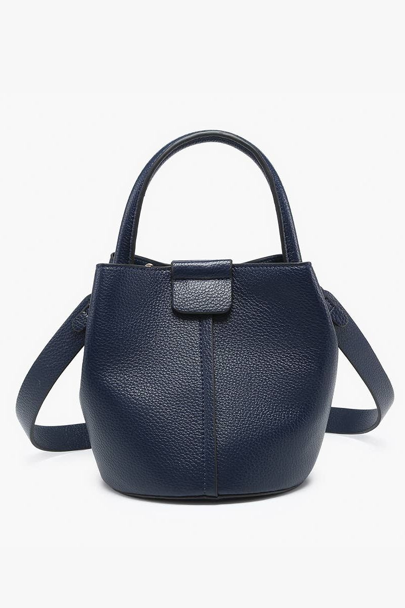 Farrah Bucket Bag w/ Top Handle & Inner Bag