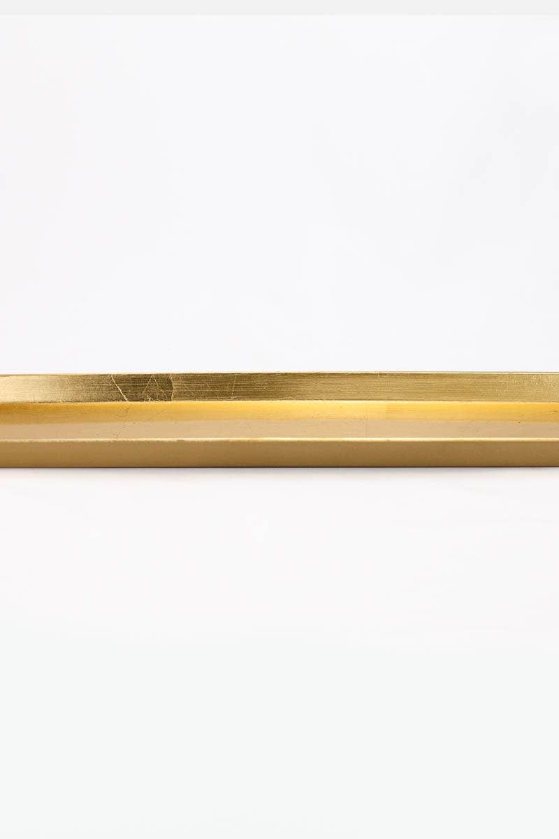 Rhodes Tray Gold 17x5x0.75