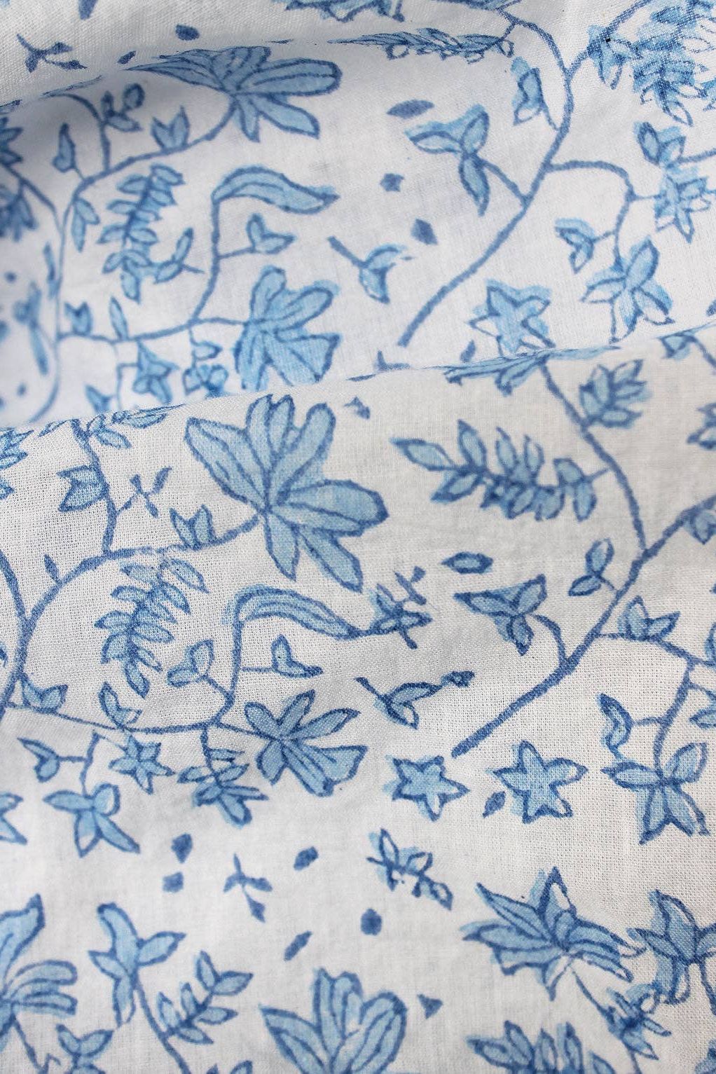 Whimsy Floral Pareo in Sorrento Blue