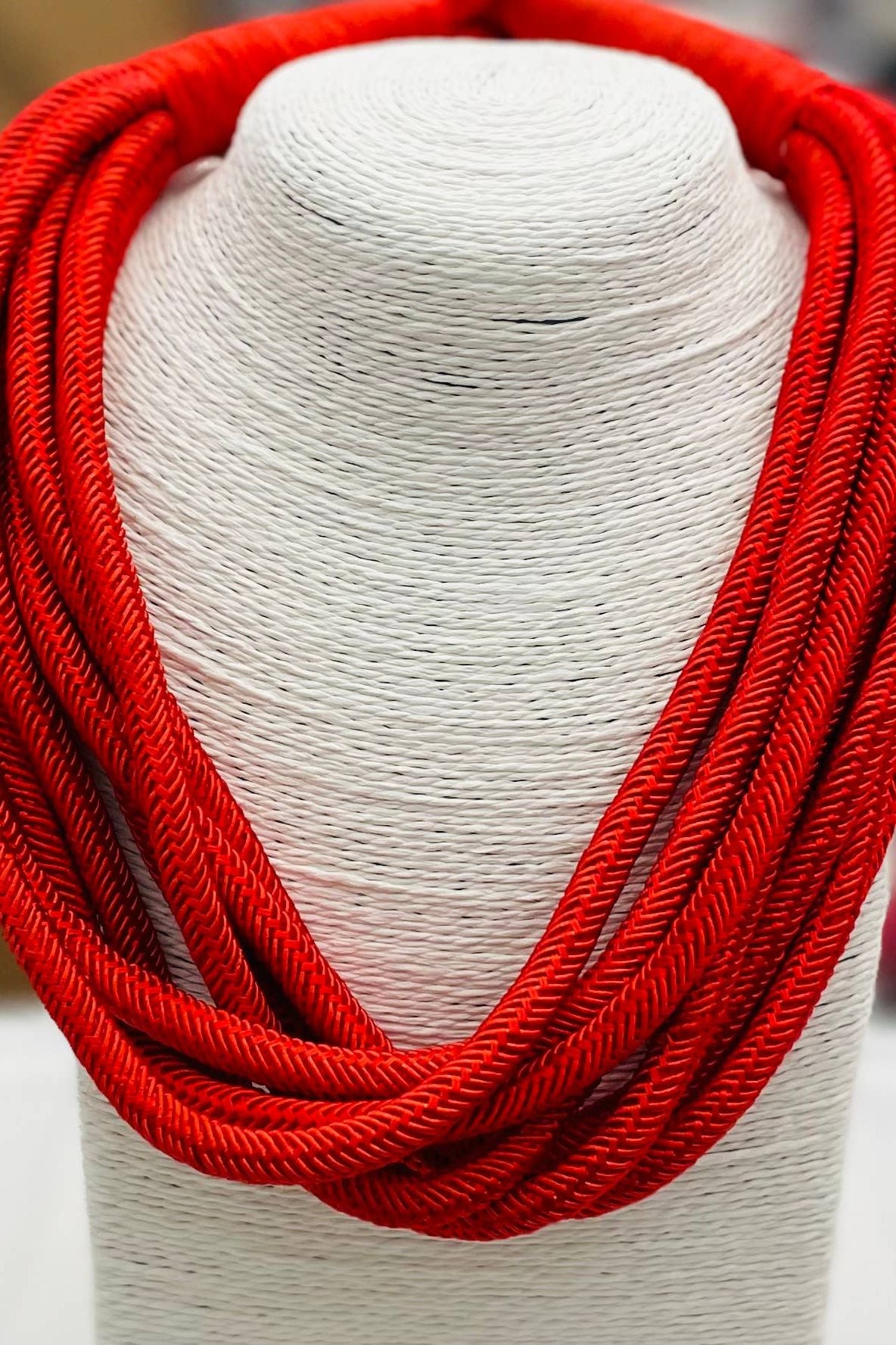Red Rope Necklace