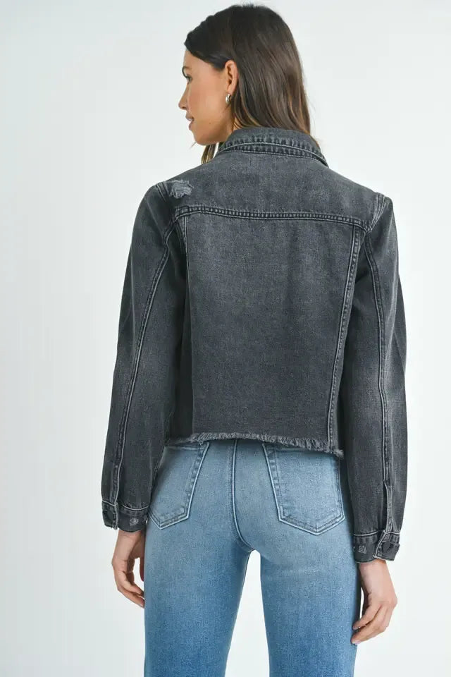 Bonnie Black Denim Jacket