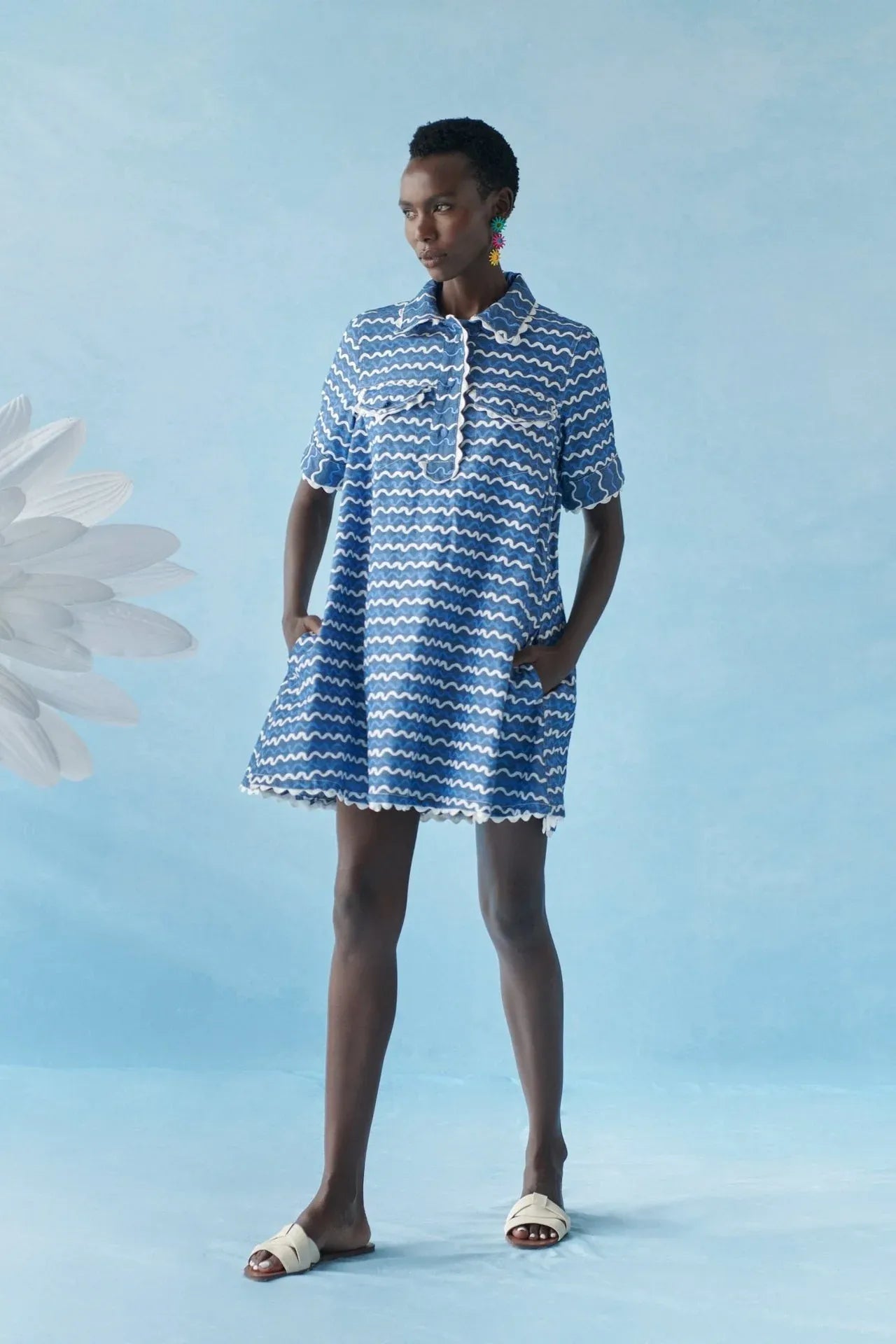 Blueberry Wave Dress