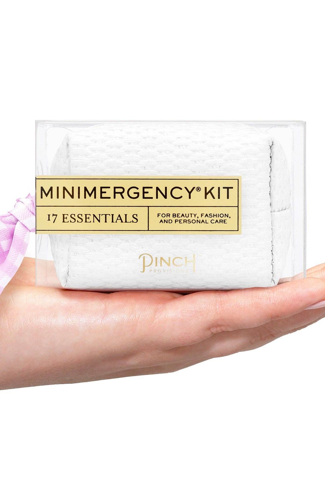 Gingham Scarf Minimergency Kit