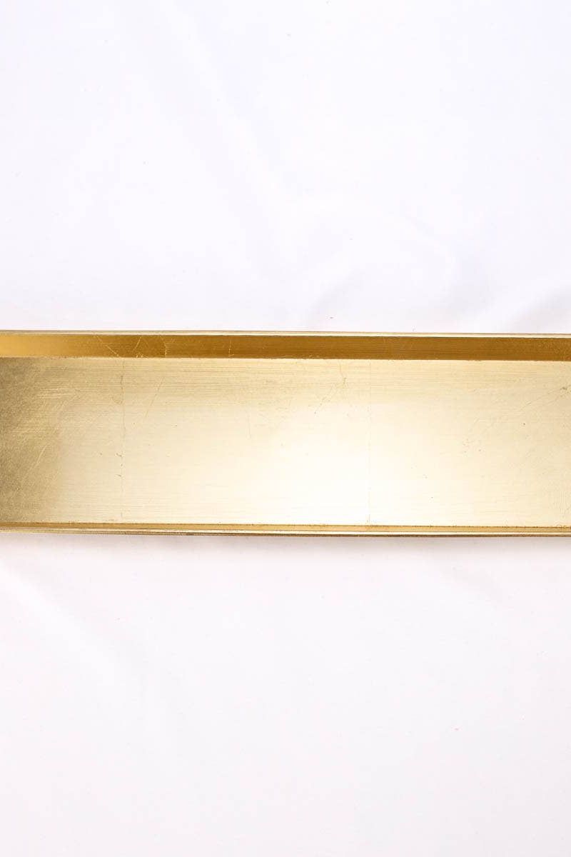Rhodes Tray Gold 17x5x0.75
