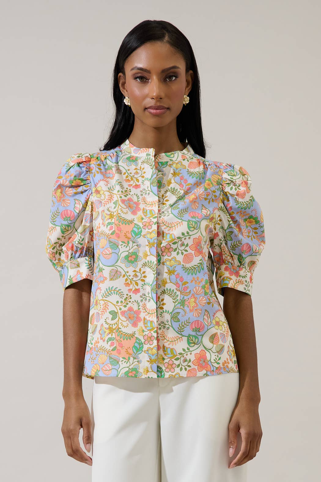 Zamara Floral Top