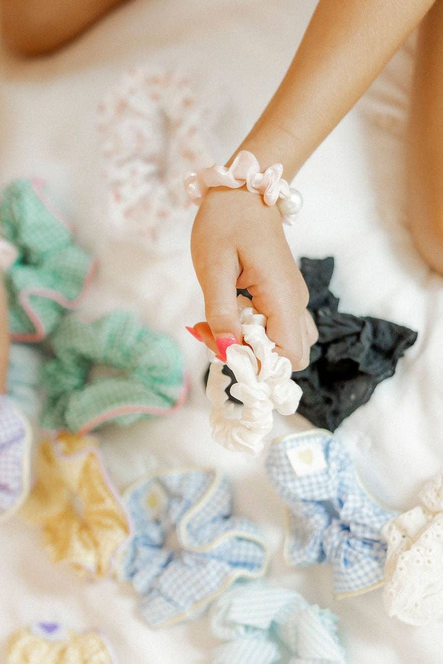 Hair Scrunchie Romie - Green