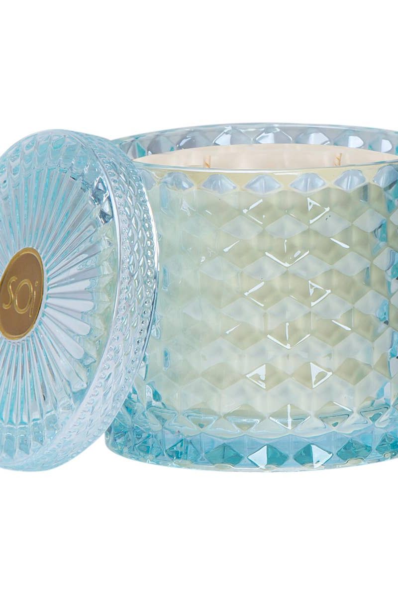 Azure Sands 15oz Shimmer Candle 2 wick