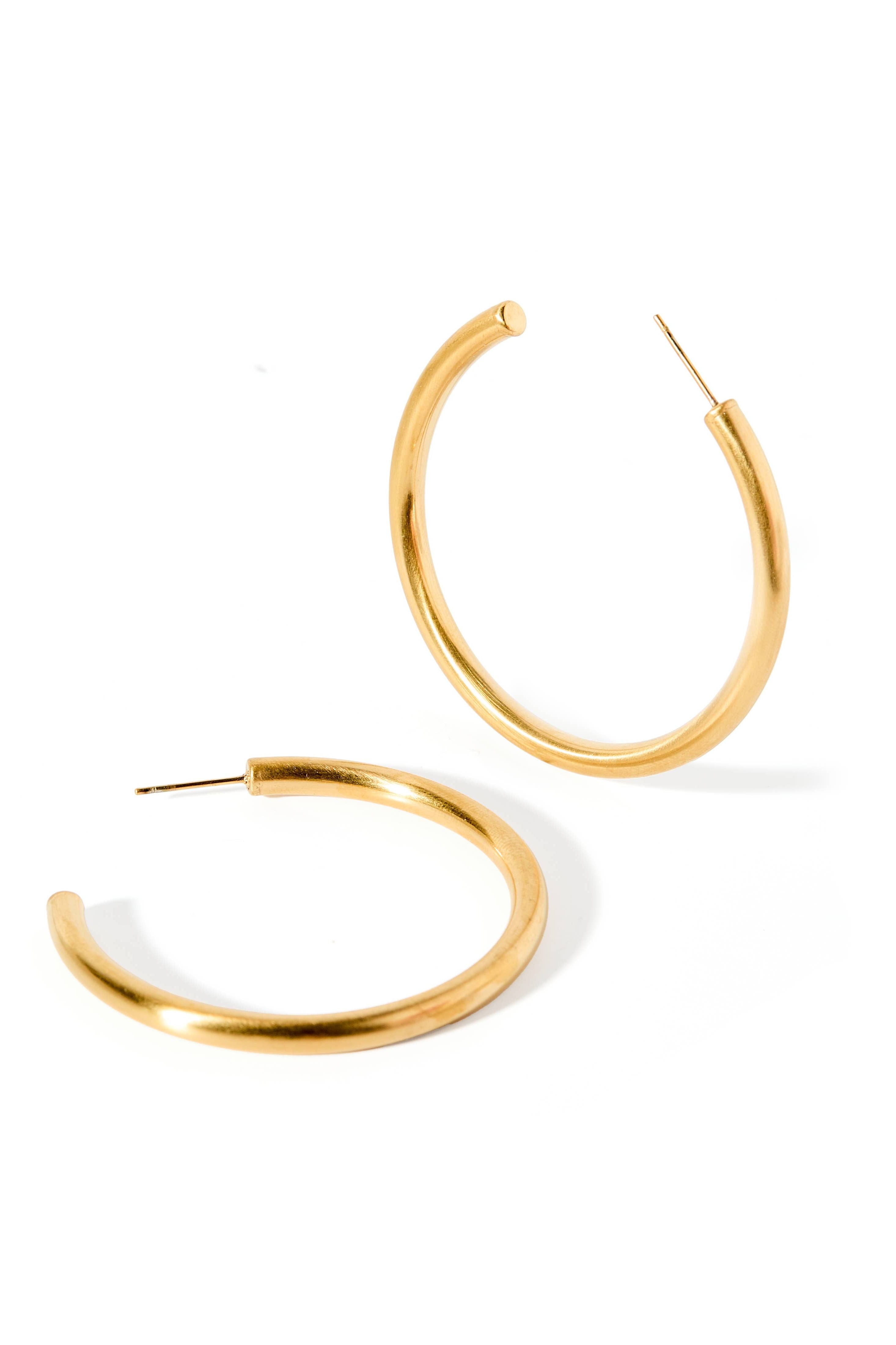 Stacy - Hoop Earrings