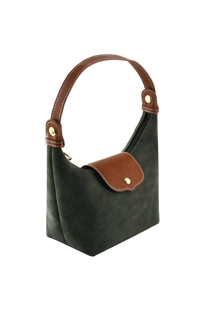 SU780 Suede Convertible Clutch/Shoulder/Crossbody Bag