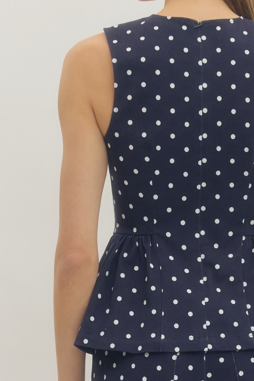 It Girl in Dots Top