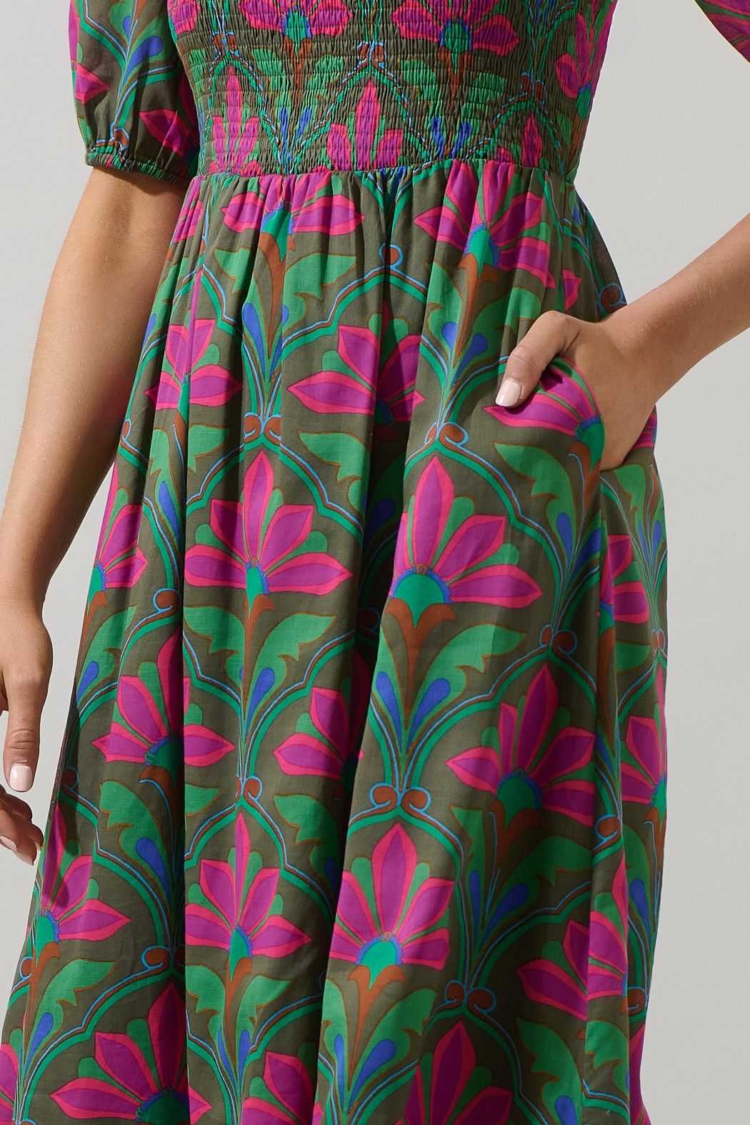 Evanna Floral Maxi
