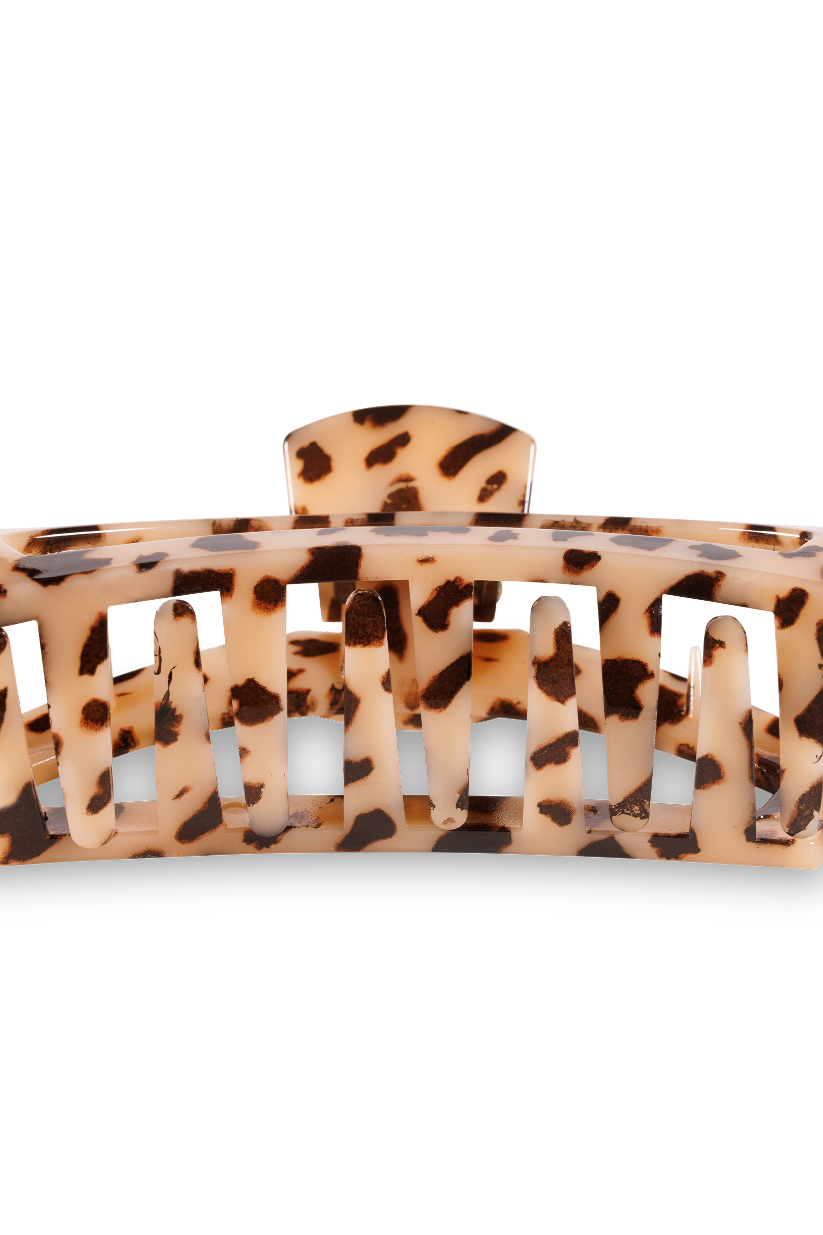 Open Hair Clip | Large | Blonde Tortoise